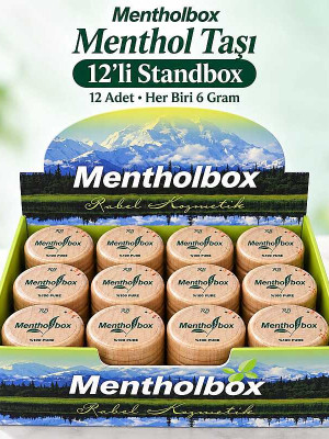 Menthol Taşı 6 Gram X 12 Adet - Spa ve Masaj Mentolü