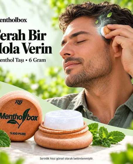 Menthol Taşı 6 Gram X 5 Adet - Spa ve Masaj Mentolü