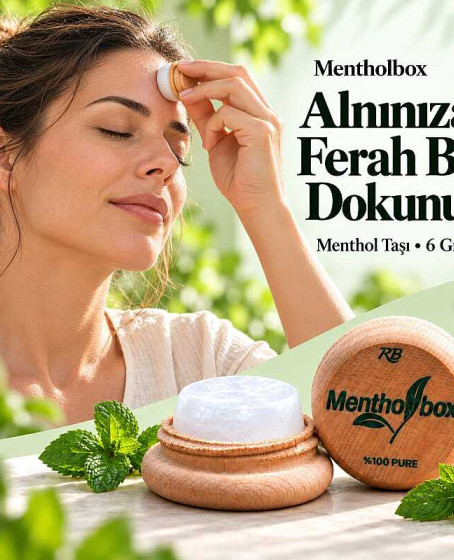 Menthol Taşı 6 Gram X 6 Adet - Spa ve Masaj Mentolü