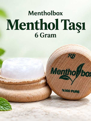 Menthol Taşı 6 Gram - Spa ve Masaj Mentolü