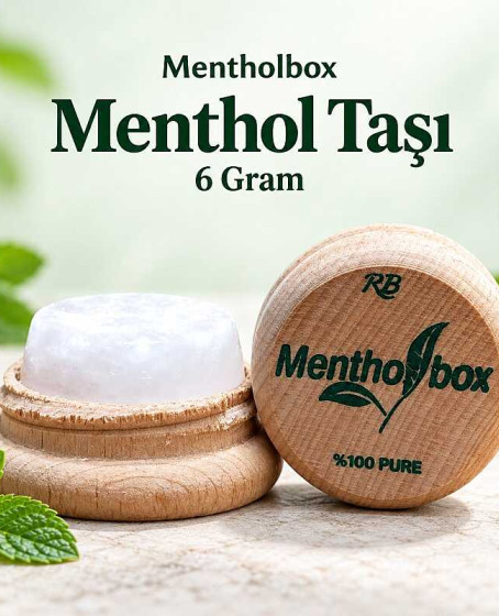 Menthol Taşı 6 Gram - Spa ve Masaj Mentolü Menthol Taşı 6 Gram - Spa ve Masaj Mentolü