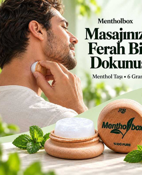 Menthol Taşı 6 Gram - Spa ve Masaj Mentolü Menthol Taşı 6 Gram - Spa ve Masaj Mentolü