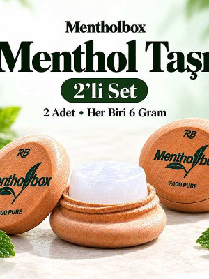 Menthol Taşı 6 Gram X 2 Adet - Spa ve Masaj Mentolü