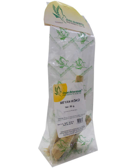 Meyan Kökü Sıyrılmış Çubuk Doğal 50 Gr Paket
