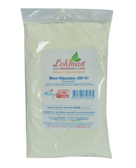 Mısır Nişastası 250 Gr Paket