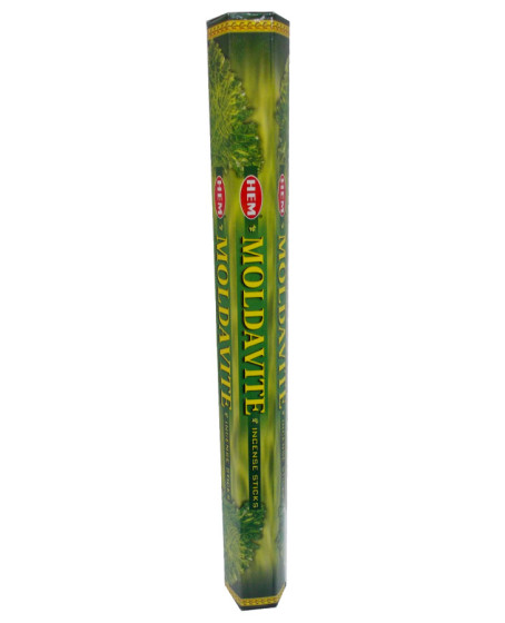Moldavit Taşı 20 Çubuk Tütsü - Moldavite