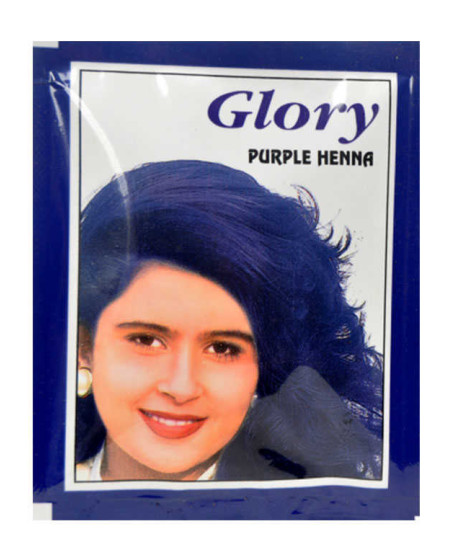 Mor Hint Kınası (Purple Henna) 10 Gr Paket