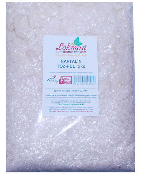 Naftalin Toz Pul 2000 Gr Paket