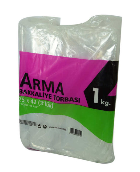 Naylon Torba Arma Şeffaf Bakkaliye Kuruyemiş Şeker Torbası 25x42 (3 lik ) Takribi 140 Adet 1000 Gr Naylon Torba Arma Şeffaf Bakkaliye Kuruyemiş Şeker Torbası 25x42 (3 lik ) Takribi 140 Adet 1000 Gr