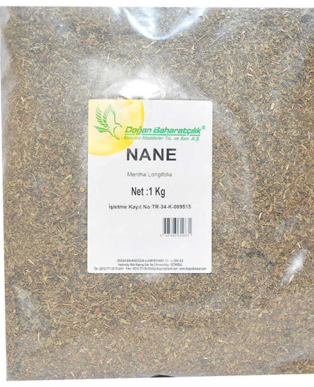 Nane Doğal Yemeklik 1000 Gr Paket