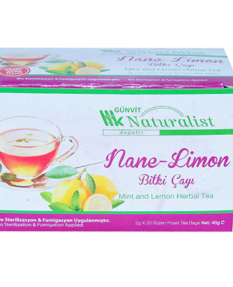 Nane Limon Bitki Çayı 20 Süzen Poşet