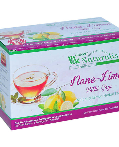 Nane Limon Bitki Çayı 20 Süzen Poşet