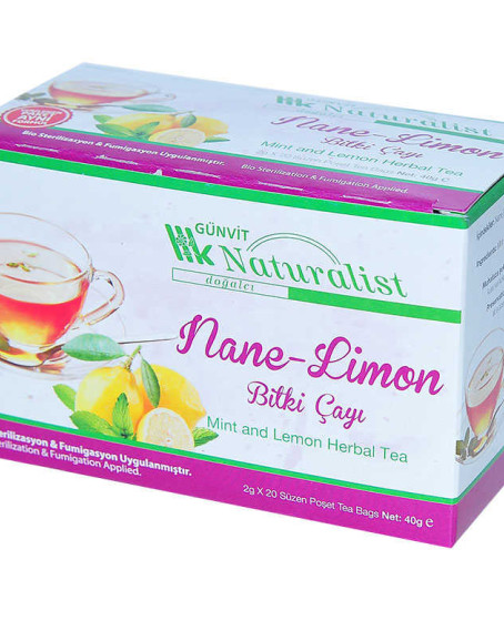 Nane Limon Bitki Çayı 20 Süzen Poşet