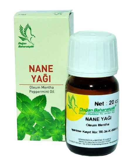 Nane Yağı 20 cc - Oleum Mentha Peppermint Oil