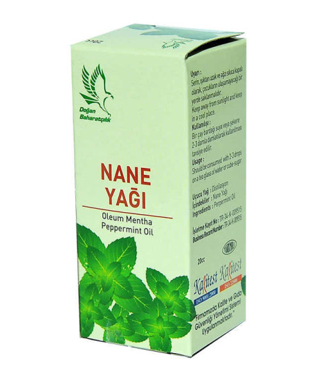 Nane Yağı 20 cc - Oleum Mentha Peppermint Oil