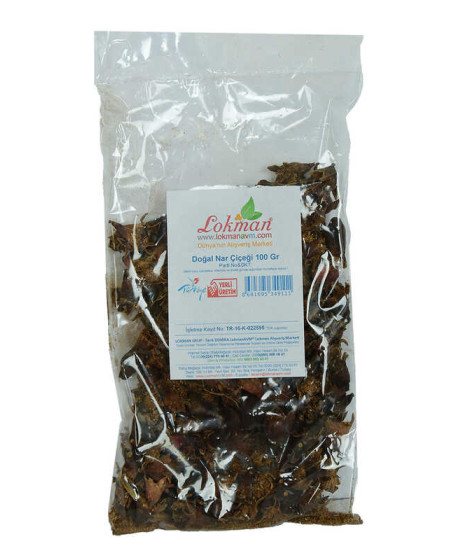 Nar Çiçeği Doğal 100 Gr Paket