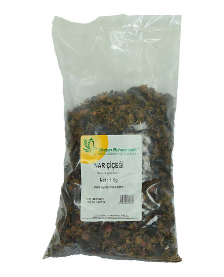 Nar Çiçeği Doğal 1000 Gr Paket Nar Çiçeği Doğal 1000 Gr Paket