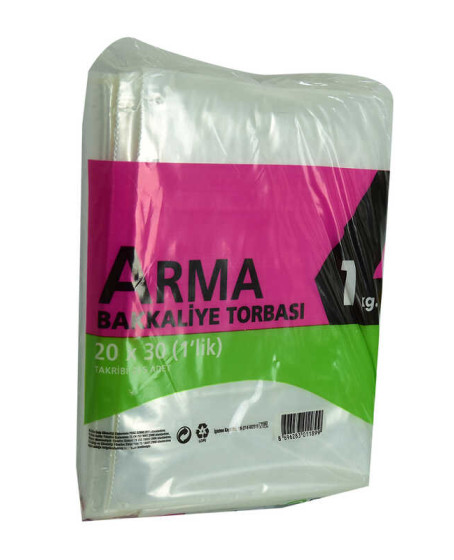 Naylon Torba Arma Şeffaf Bakkaliye Kuruyemiş Şeker Torbası 20x30 (1 lik ) Takribi 265 Adet 1000 Gr Naylon Torba Arma Şeffaf Bakkaliye Kuruyemiş Şeker Torbası 20x30 (1 lik ) Takribi 265 Adet 1000 Gr