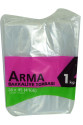 Naylon Torba Arma Şeffaf Bakkaliye Kuruyemiş Şeker Torbası 28x45 (4 lük ) Takribi 115 Adet 1000 Gr