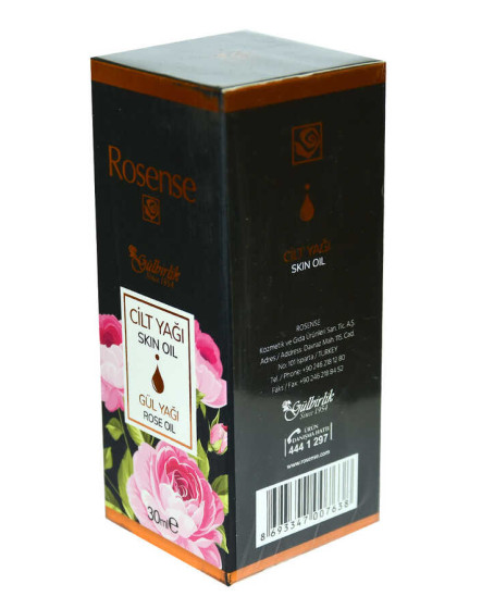 Nemlendirici Besleyici Gül ve Jojoba Yağlı Cilt Bakım Yağı 30 ML