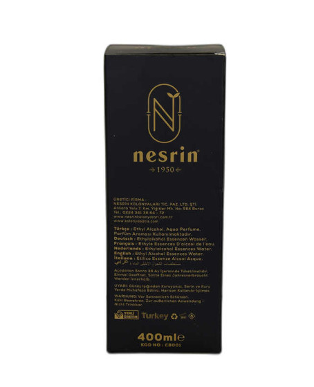 Cennet Bahçesi Kolonyası 80 Derece Özel Seri Kutulu Pet Şişe 400 ML - Eau De Cologne