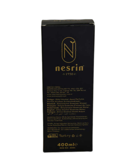 Safran Kolonyası 80 Derece Özel Seri Kutulu Pet Şişe 400 ML - Eau De Cologne Safran Kolonyası 80 Derece Özel Seri Kutulu Pet Şişe 400 ML - Eau De Cologne