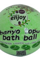 Okaliptuslu El Yapımı Banyo Küvet Topu Sabunu Yeşil 90-120 Gr