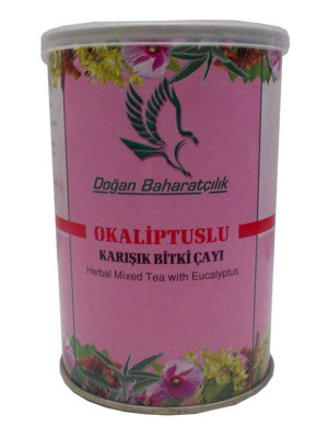Okaliptuslu Karışık Bitkisel Çay 100 Gr Teneke Kutu