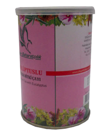Okaliptuslu Karışık Bitkisel Çay 100 Gr Teneke Kutu