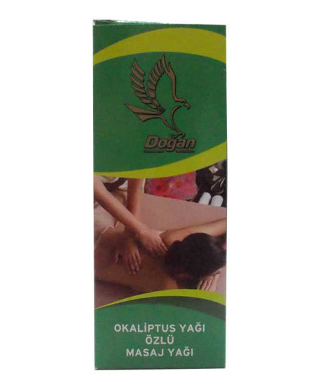Okaliptuslu Masaj ve Bakım Yağı Cam Şişe 100 ML