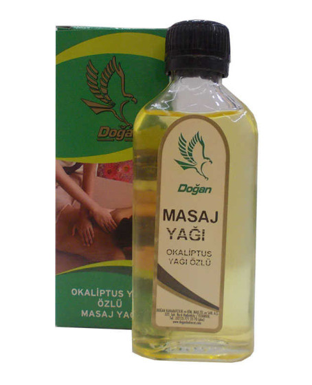 Okaliptuslu Masaj ve Bakım Yağı Cam Şişe 100 ML