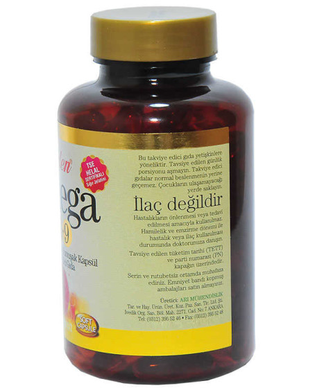 Omega 3-6-9 1585 Mg x 100 Yumuşak