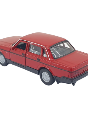 1:32 Volvo 240 GL Çek Bırak -Araba -  43784-KIRMIZI - 1 ADET