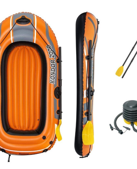 2 Kişilik Bot Hydroforce 196x114 Cm (Pompa+Kürek) - 61062 - 1 ADET