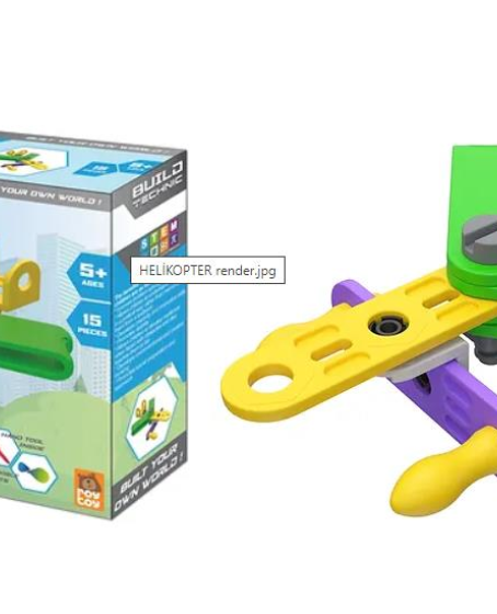 Sök Tak 15 Parça Uçak Build Technic - 4100101-2-15 - 1 ADET