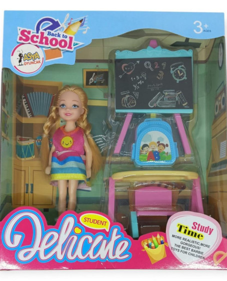 A8-21 - BEBEK SETİ - OKUL - KUTULU - 1 ADET