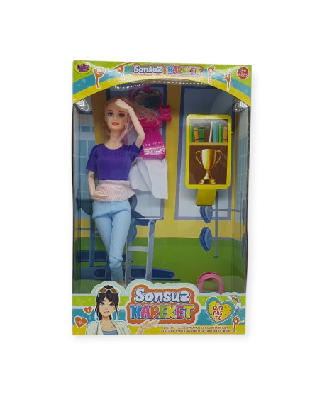 Sporcu Sonsuz Hareket Bebek - 02414 - Mor - 1 ADET