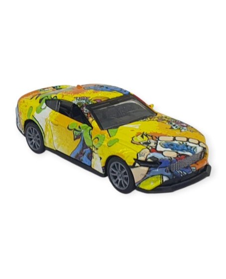 Çek Bırak Grafity Araba Metal -K174C1 - Sarı - 1 ADET