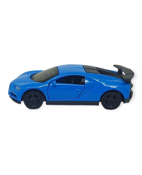 Çek Bırak Metal Küçük Arabalar 8 cm - 6411A-18 - Mavi - 1 ADET