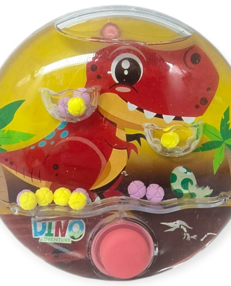 Dino Adventure Su Oyunu - Klasik Basmalı Eğlence  - Kırmızı - 1 ADET