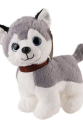 Sesli Peluş Köpek - 2309033 - Gri - 1 ADET Sesli Peluş Köpek - 2309033 - Gri - 1 ADET
