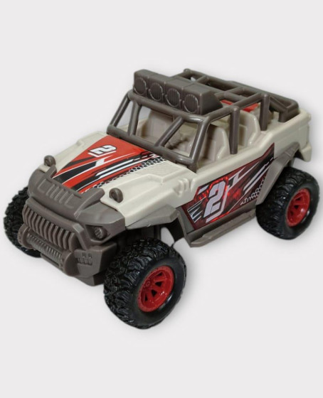 Maxx Wheels Sesli ve Işıklı Arazi Aracı Buggy - 666-18PA - Gri - 1 ADET