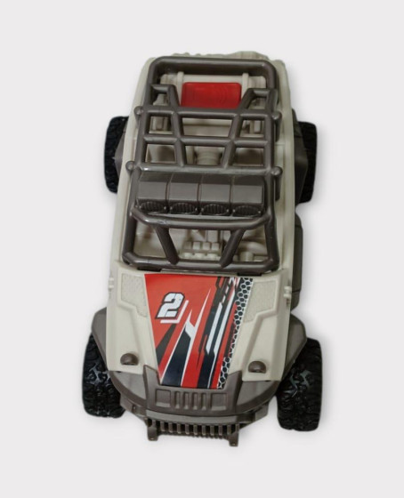 Maxx Wheels Sesli ve Işıklı Arazi Aracı Buggy - 666-18PA - Gri - 1 ADET