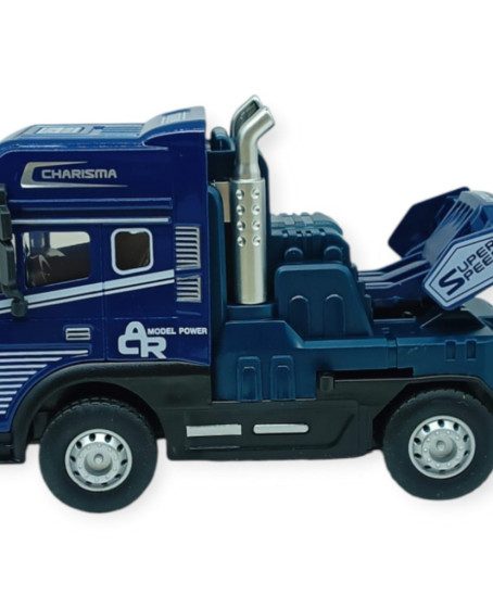 Metal Tır 1:24 - Sesli Işıklı Tır 13 cm - Lacivert - 1 ADET Metal Tır 1:24 - Sesli Işıklı Tır 13 cm - Lacivert - 1 ADET