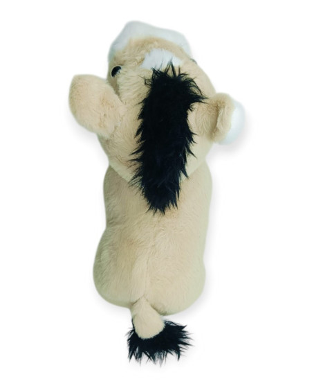 Peluş Hayvanlar Sesli 30 cm At - Bej - 1 ADET Peluş Hayvanlar Sesli 30 cm At - Bej - 1 ADET