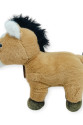 Peluş Hayvanlar Sesli 30 cm At - Koyu Kahverengi - 1 ADET Peluş Hayvanlar Sesli 30 cm At - Koyu Kahverengi - 1 ADET