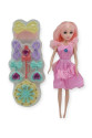 Prenses Bebek Makyaj Seti - Pembe - 1 ADET