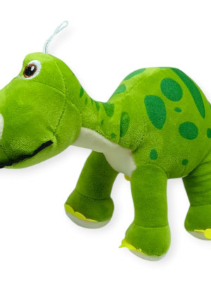 Sevimli Peluş Dinazor Turko Dino 35 cm - Yeşil - 1 ADET