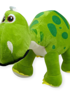 Sevimli Peluş Dinazor Turko Dino 35 cm - Yeşil - 1 ADET