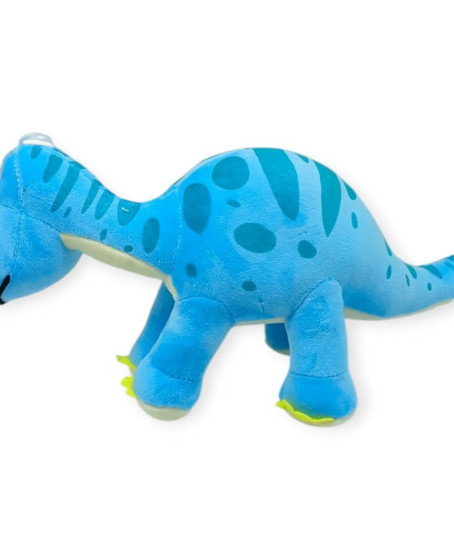 Sevimli Peluş Dinazor Turko Dino 35 cm - Mavi - 1 ADET